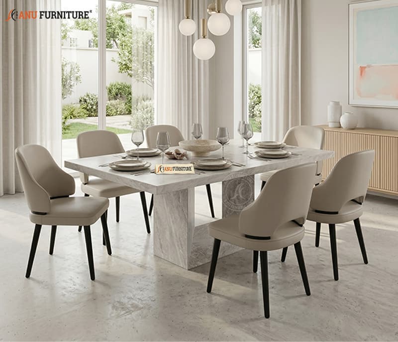 Travertine Model 6 Seater