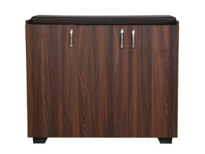 3 DOOR SHOERACK WITH CUSHION