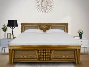 X MODEL TEAKWOOD PATTI COT