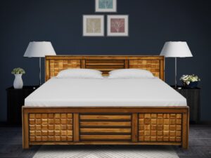 TWO SIDE BRICKS PATTI COT